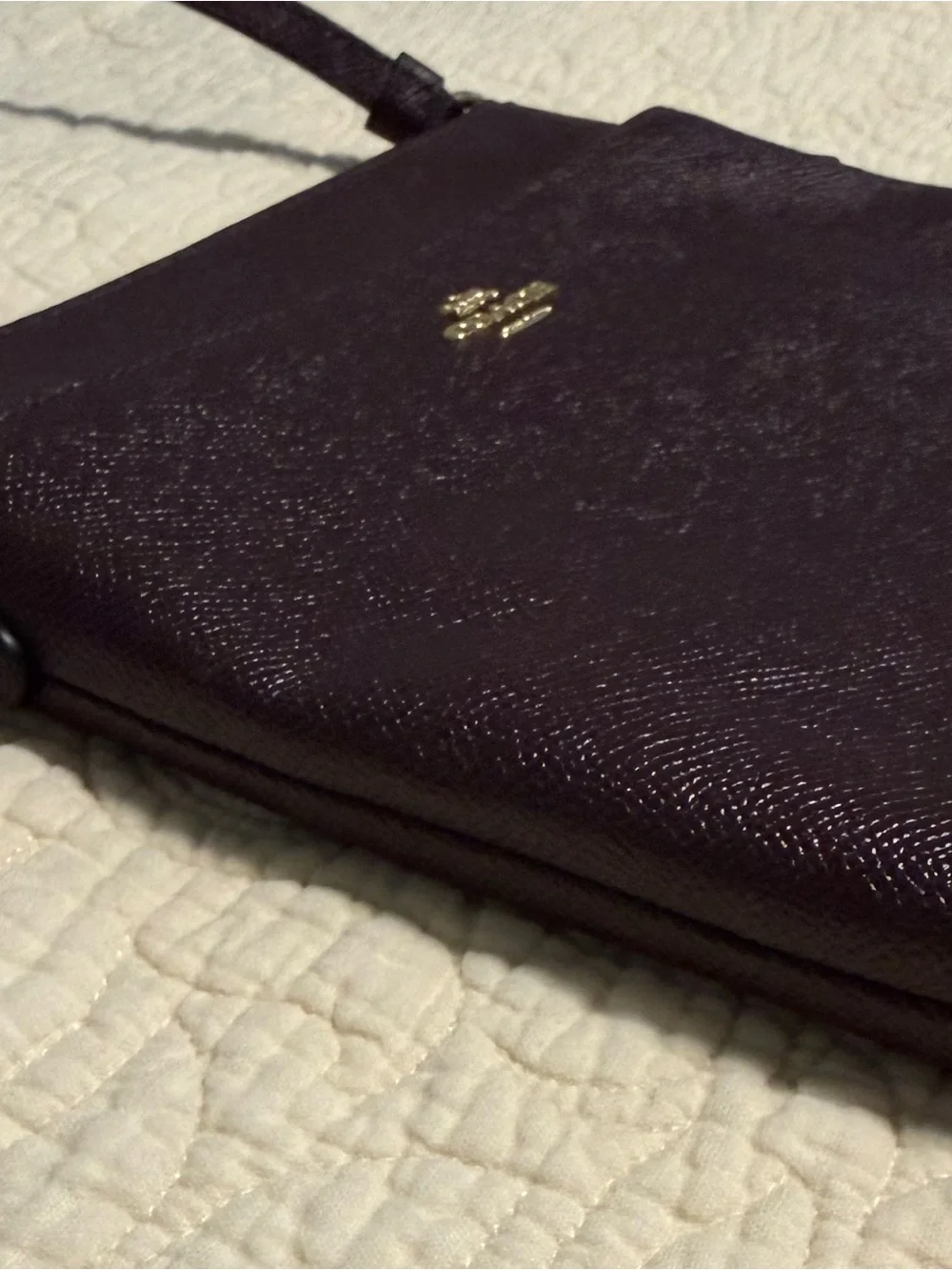 Coach “Kitt” Messenger Crossbody Bag in Oxblood Crossgrain Leather! Like New! - Picture 7 of 14